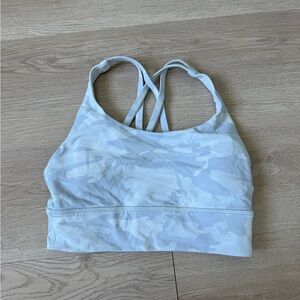 Lululemon camo Sports Bra - White